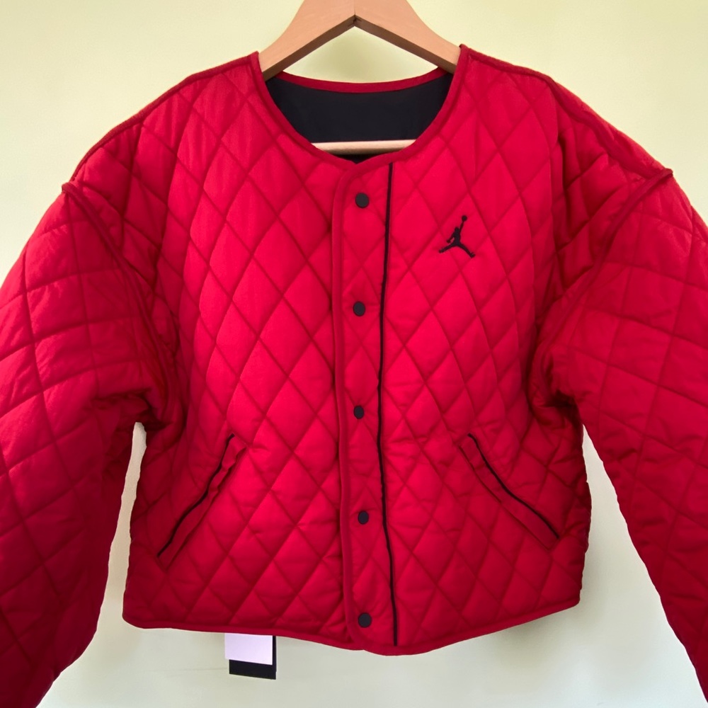Air Jordan Flight Essentials Womens Reversible Jacket Size Small NWT - Picture 4 of 7